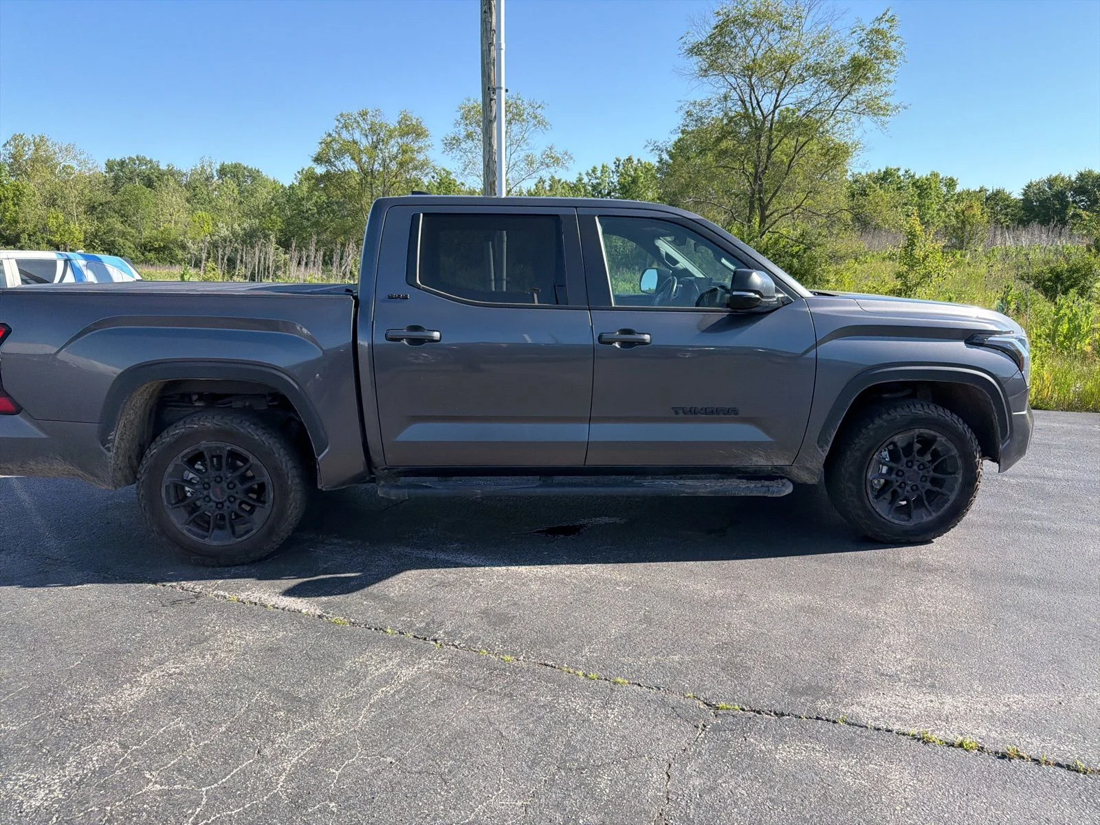 Used 2025 Magnetic Gray Metallic Toyota SR5 image 9