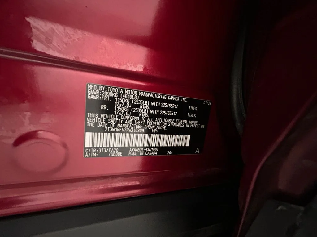 Used 2024 Red Toyota XLE image 20