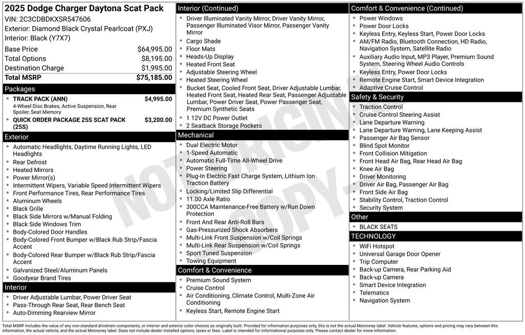 2025 Dodge Charger Daytona Scat Pack - Photo 9