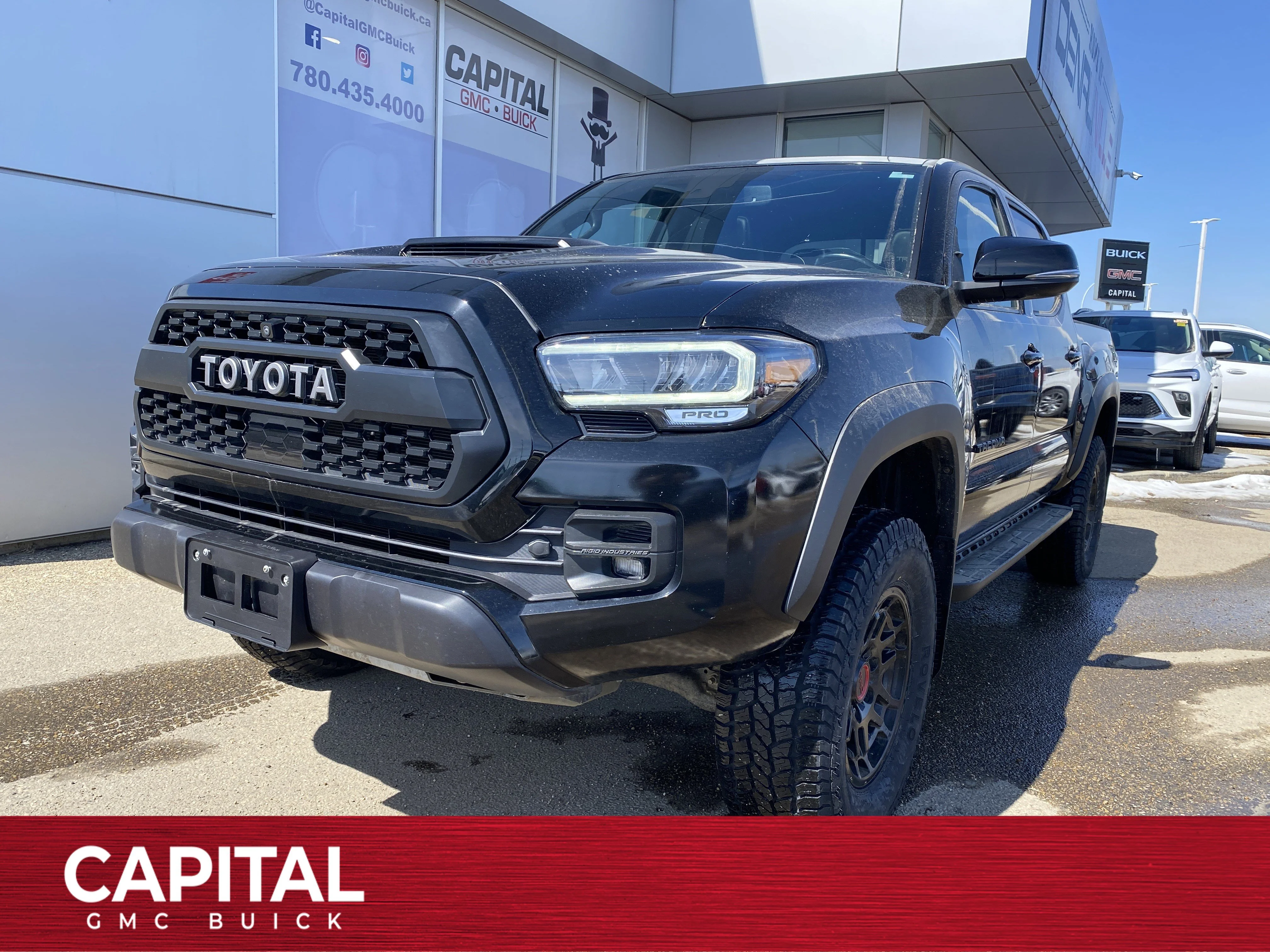 Certified Used 2023 Black Toyota TRD PRO * LEATHER * SUNROOF * NAVIGATION * image 1