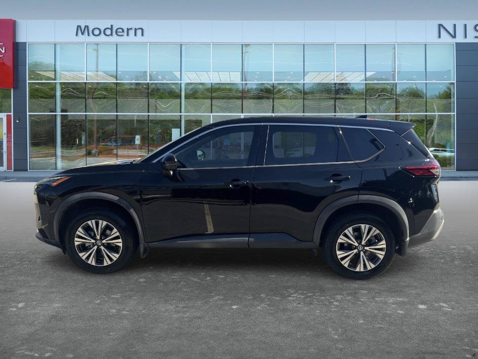 Used 2021 Super Black Nissan SV image 8