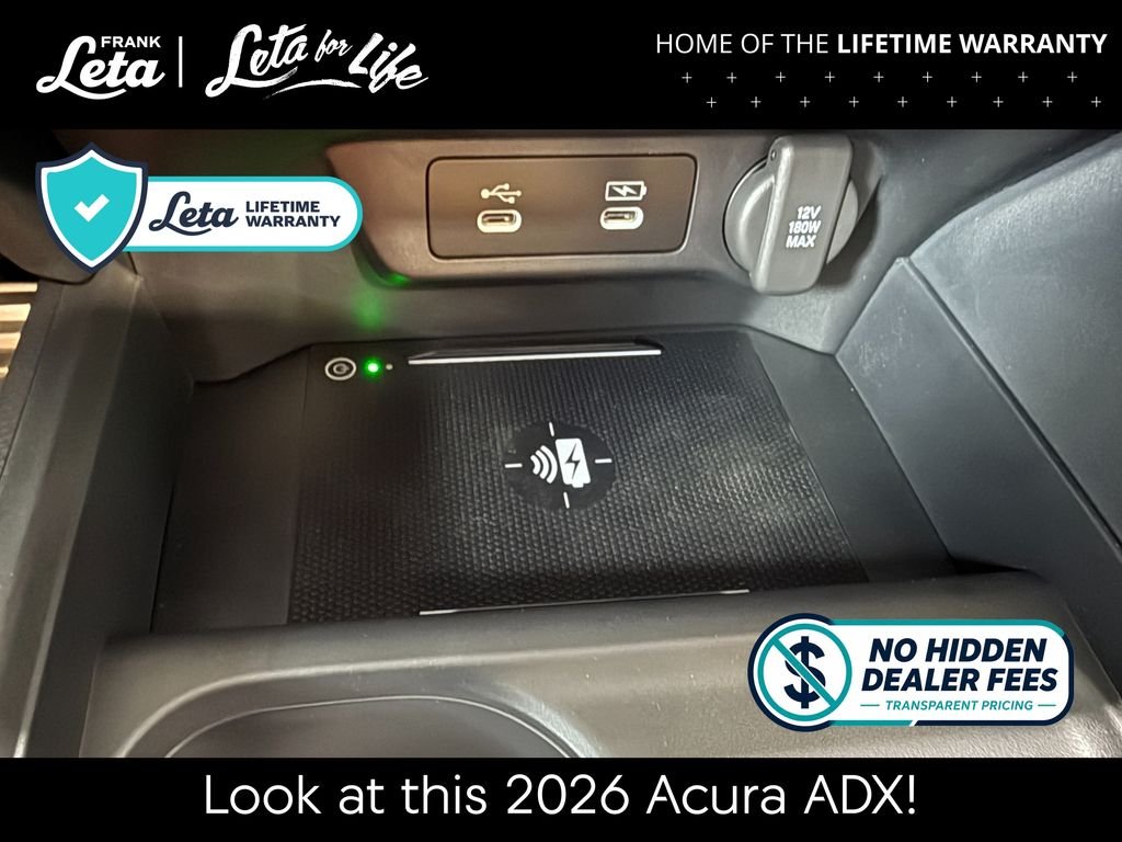 New 2026 Crystal Black Pearl Acura w/A-Spec Package image 27