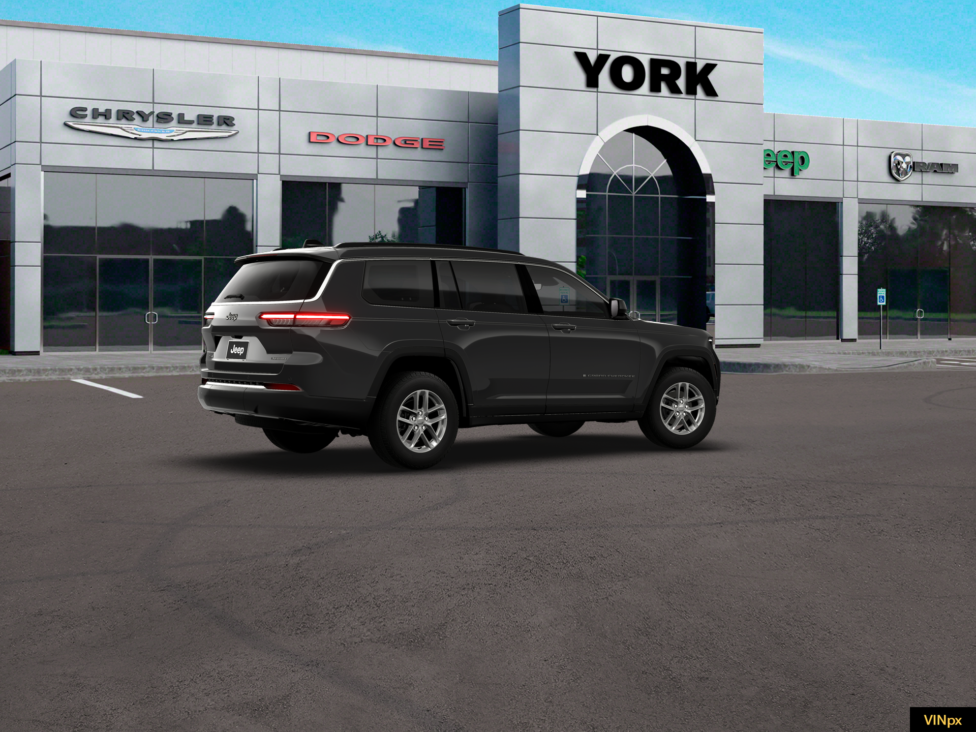 New 2026 Baltic Gray Metallic Clear-Coat Exterior Paint Jeep Laredo X image 20