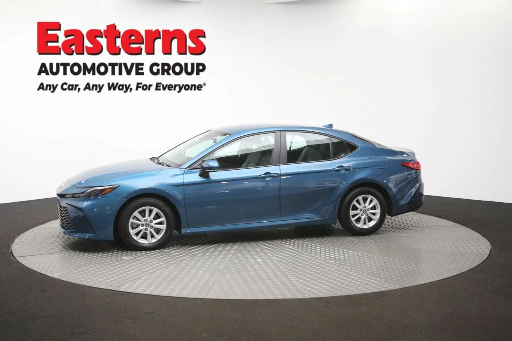 Used 2025 Blue Toyota LE image 57