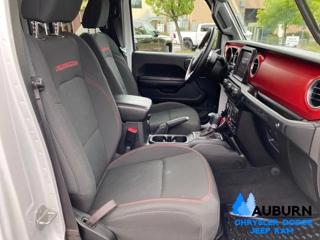 Used 2021 White Jeep Unlimited Rubicon image 16