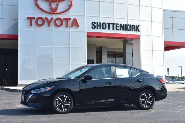 Used 2024 Black Nissan SV image 1