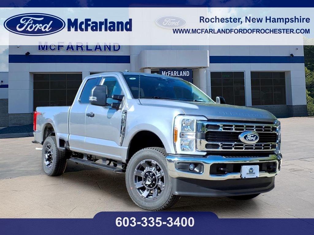 New 2027 Iconic Silver Metallic Ford F-350® XLT image 1