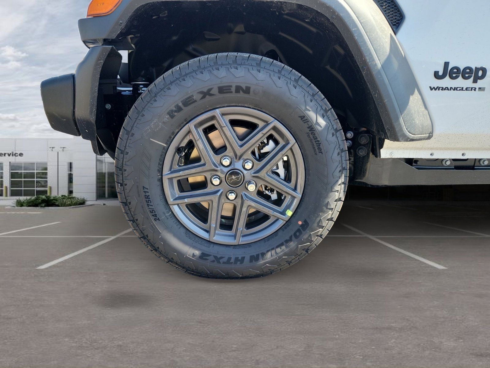 New 2026 Bright White Clear-Coat Exterior Paint Jeep Sport image 14