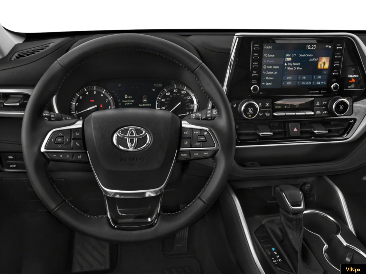 Used 2020 Midnight Black Metallic Toyota XLE image 7