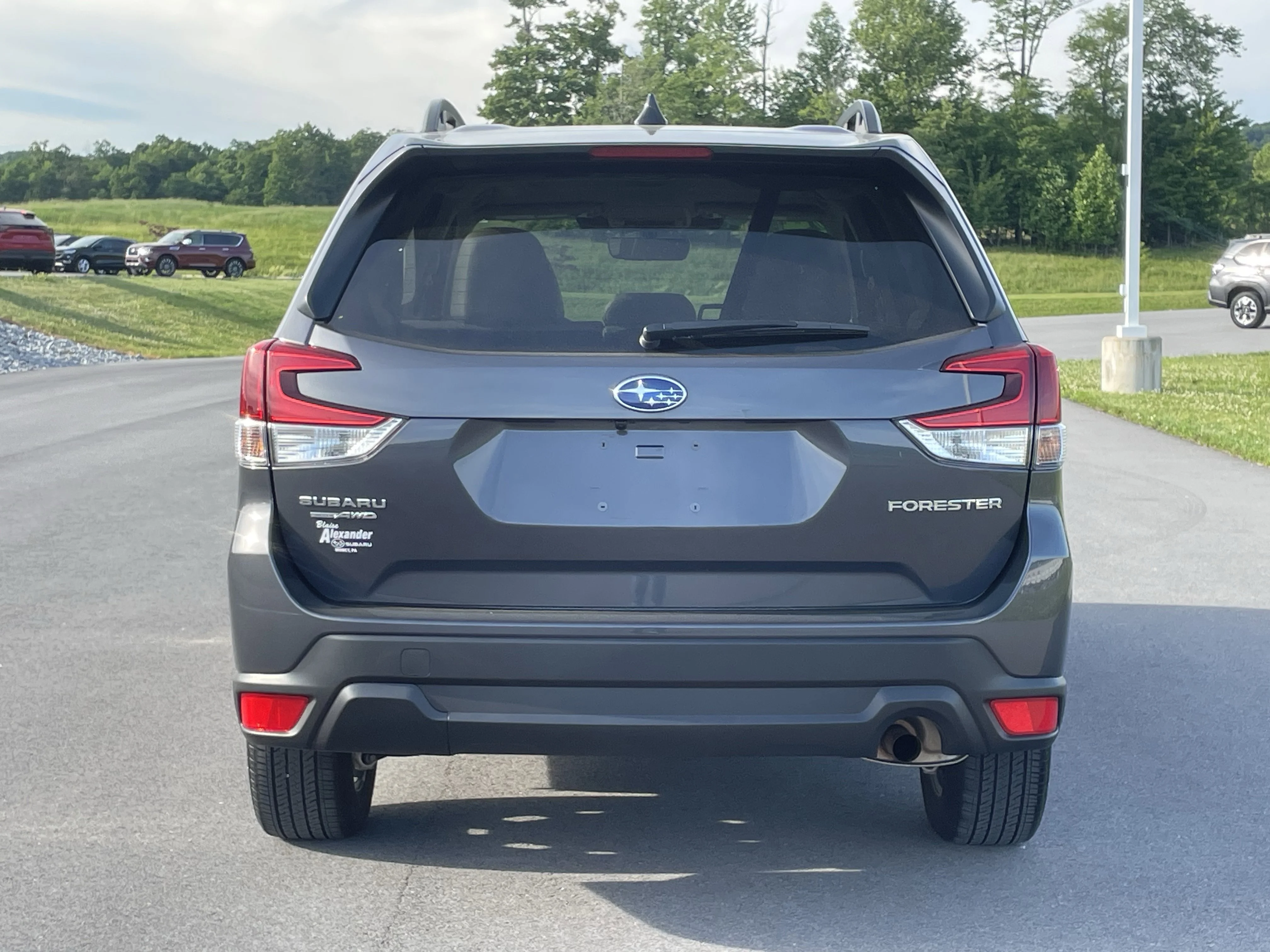 Used 2024 Magnetite Gray Metallic Subaru Premium image 4