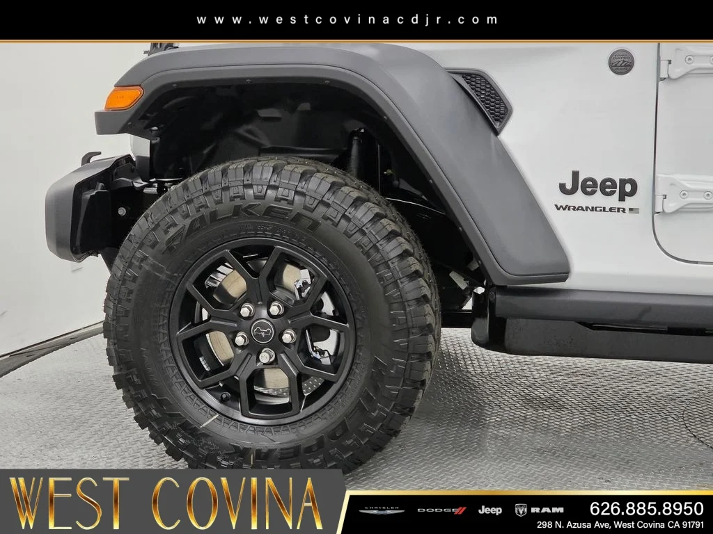New 2026 Bright White Clear-Coat Exterior Paint Jeep Willys image 10