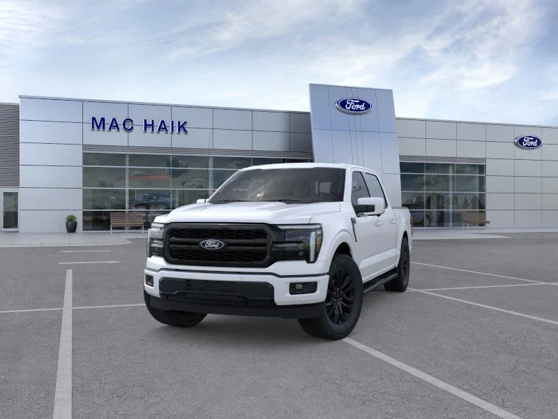 New 2026 Star White Metallic Tri-Coat Ford Lariat® image 2