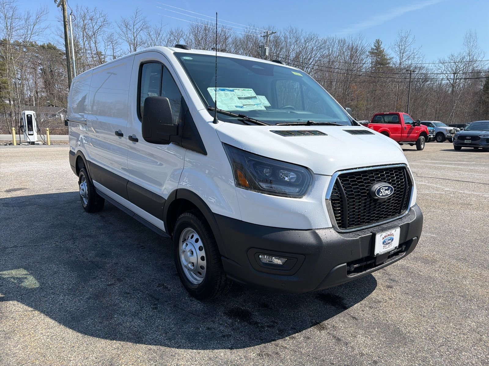 New 2026 Oxford White Ford Cargo Van image 1