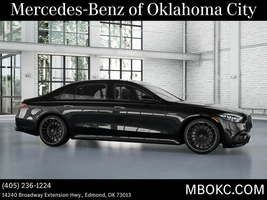 New 2026 Obsidian Black Metallic Mercedes-Benz AMG® S 63 E 4MATIC® Sedan image 15