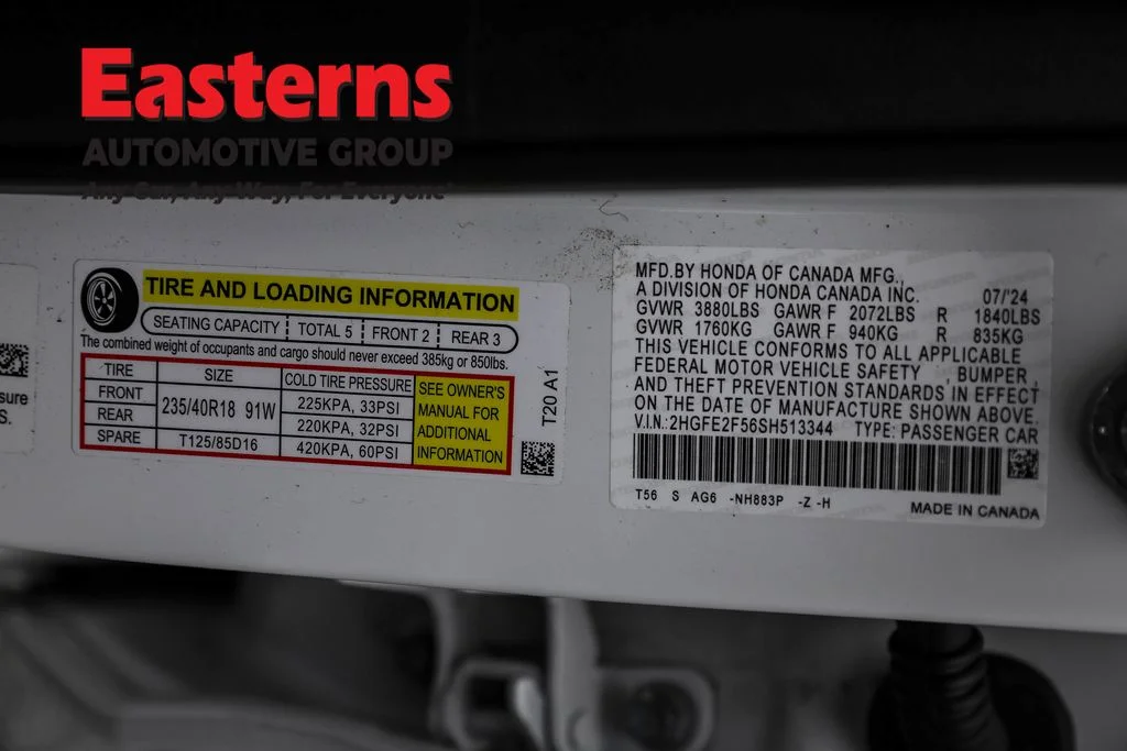 Used 2025 White Honda Sport image 30