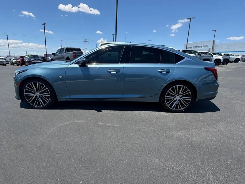 Used 2023 Midnight Steel Metallic Cadillac Premium Luxury image 6