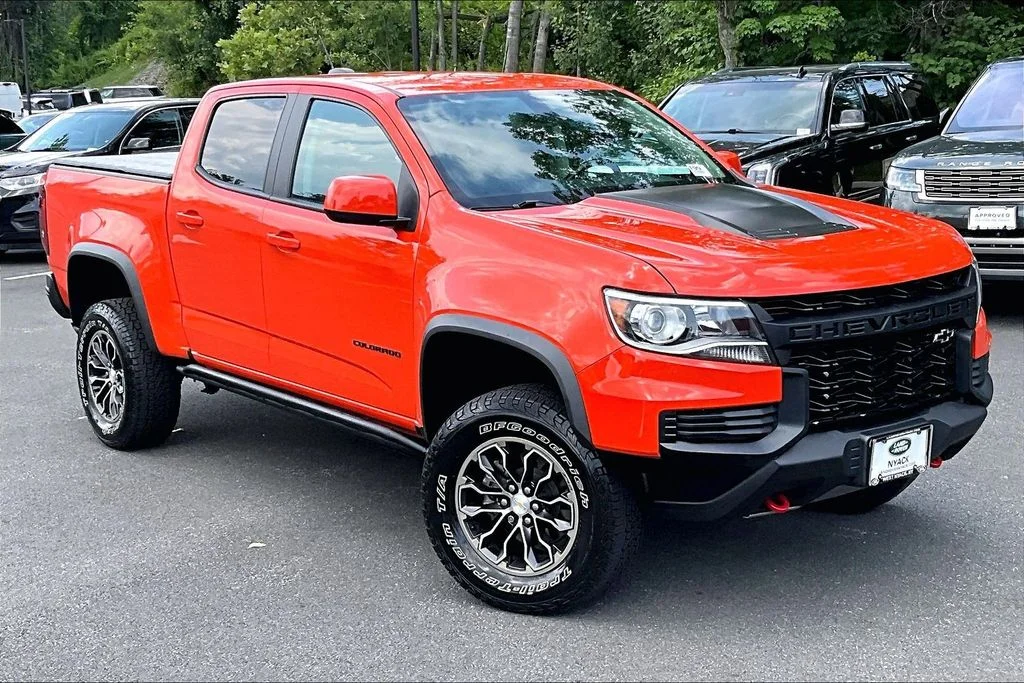 Used 2021 Orange Chevrolet ZR2 image 11