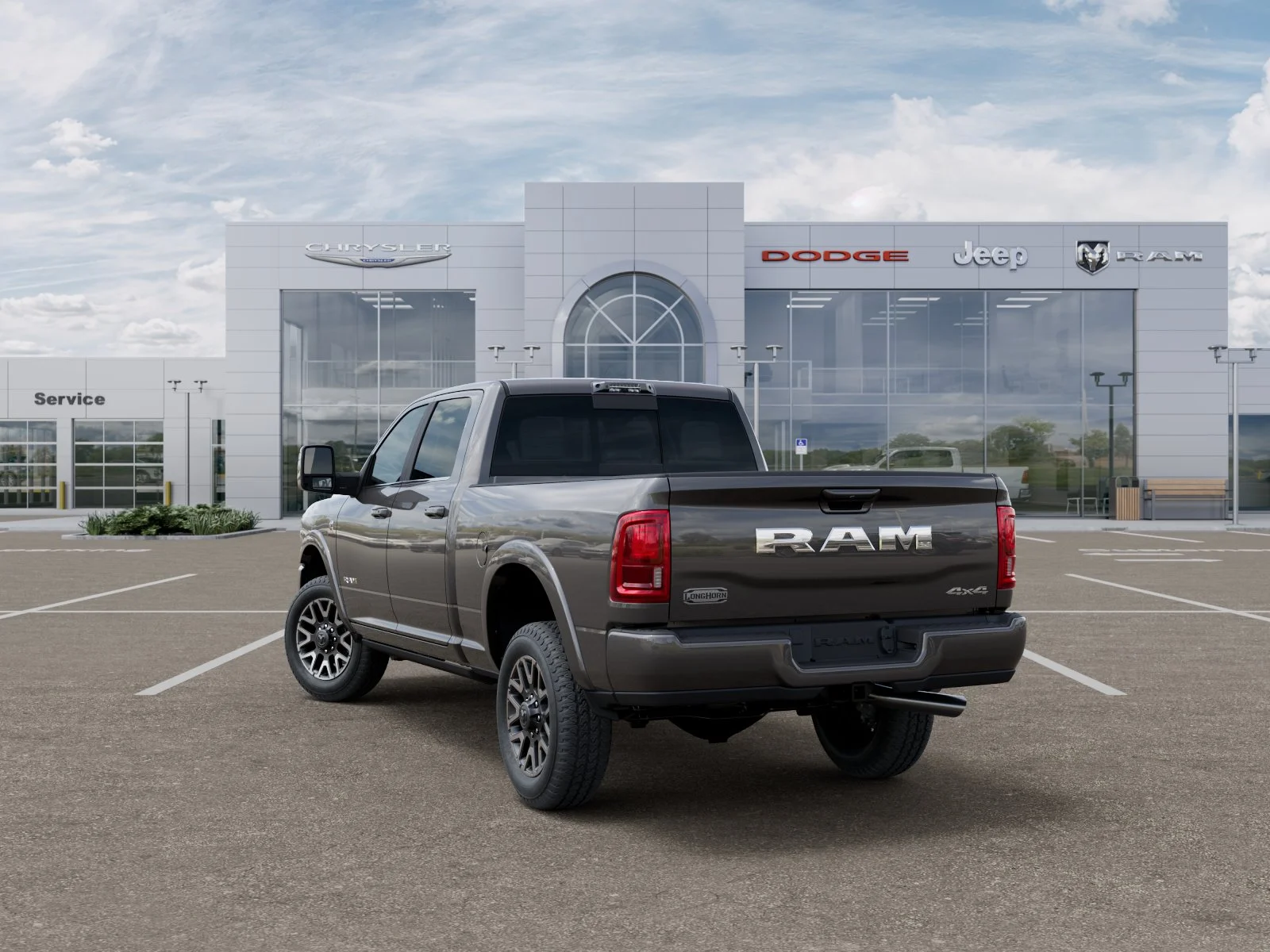 New 2026 Granite Crystal Metallic Clear-Coat Exterior Paint RAM Limited Longhorn image 31