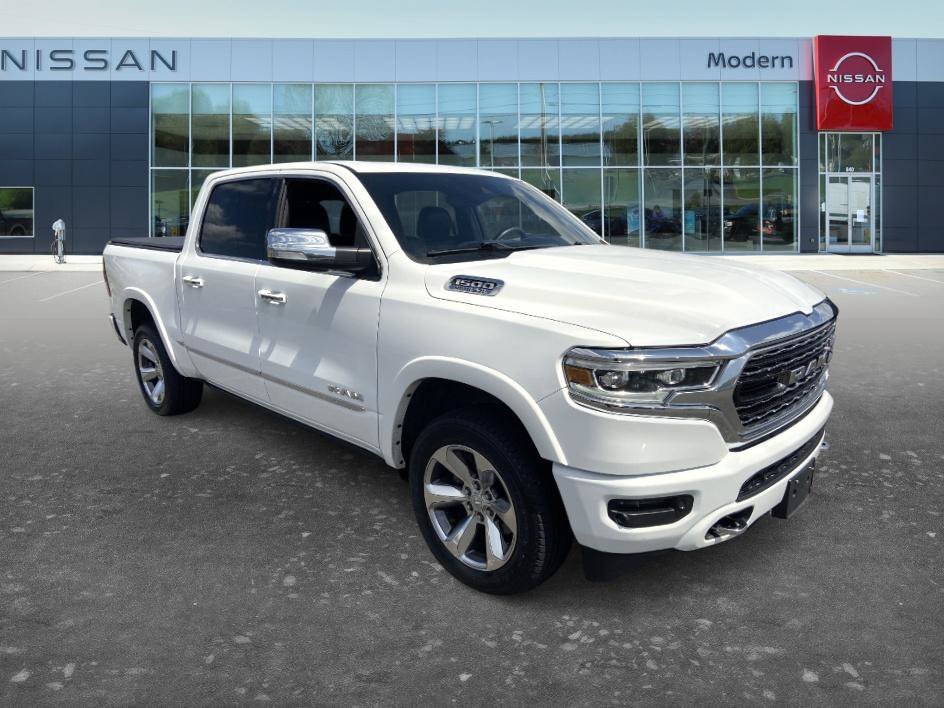 Used 2020 Bright White Clearcoat Ram Limited image 3