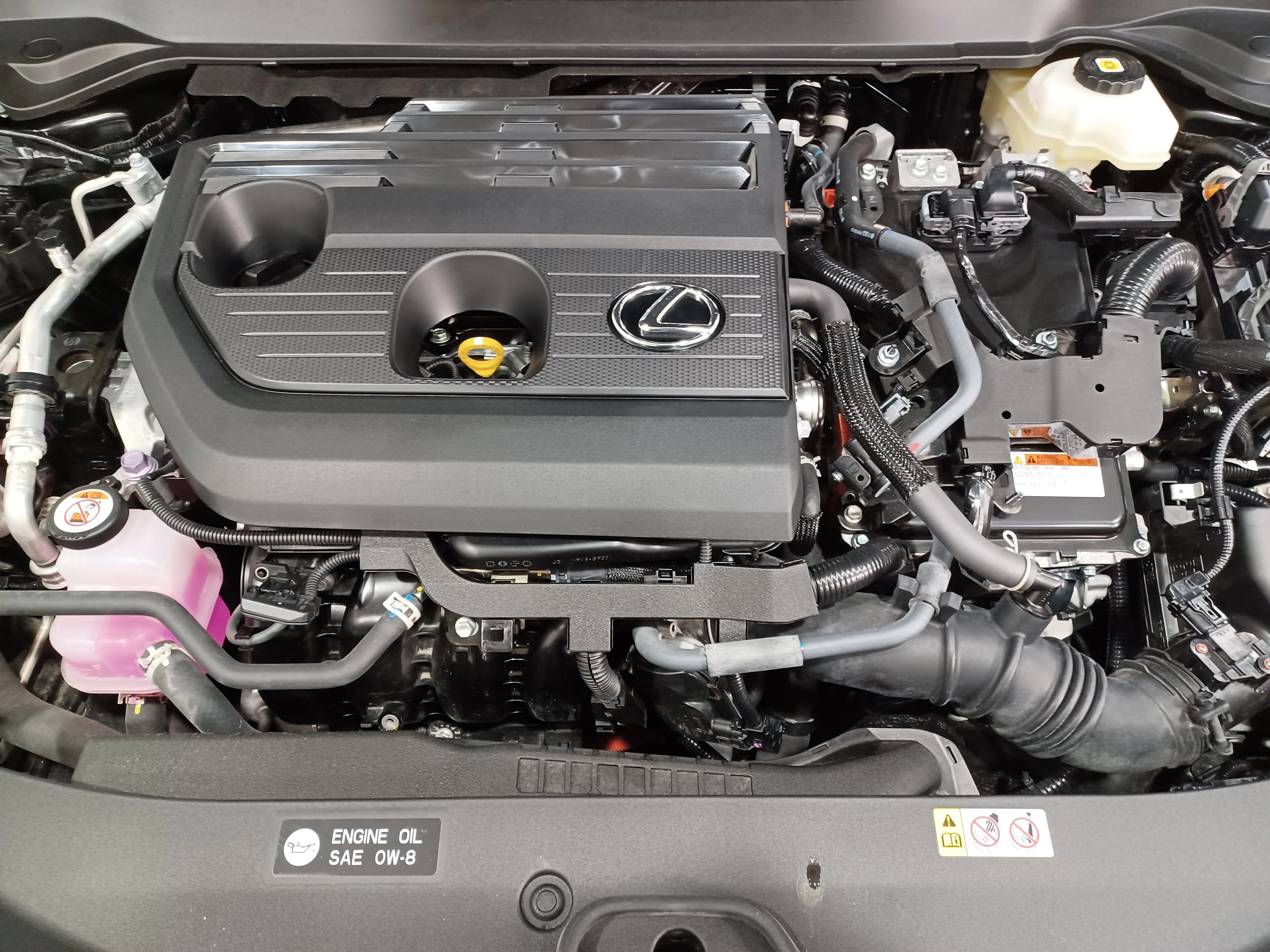 Used 2025 Caviar Lexus 300h Hybrid AWD*Adaptive Cruise | Cooled Leather | Sunroof | Htd Wheel | Lane Keep Assist image 6