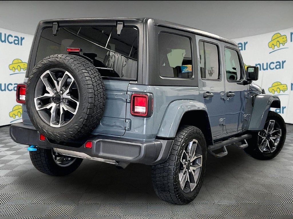 Used 2024 Gray Jeep Sport S 4xe image 6