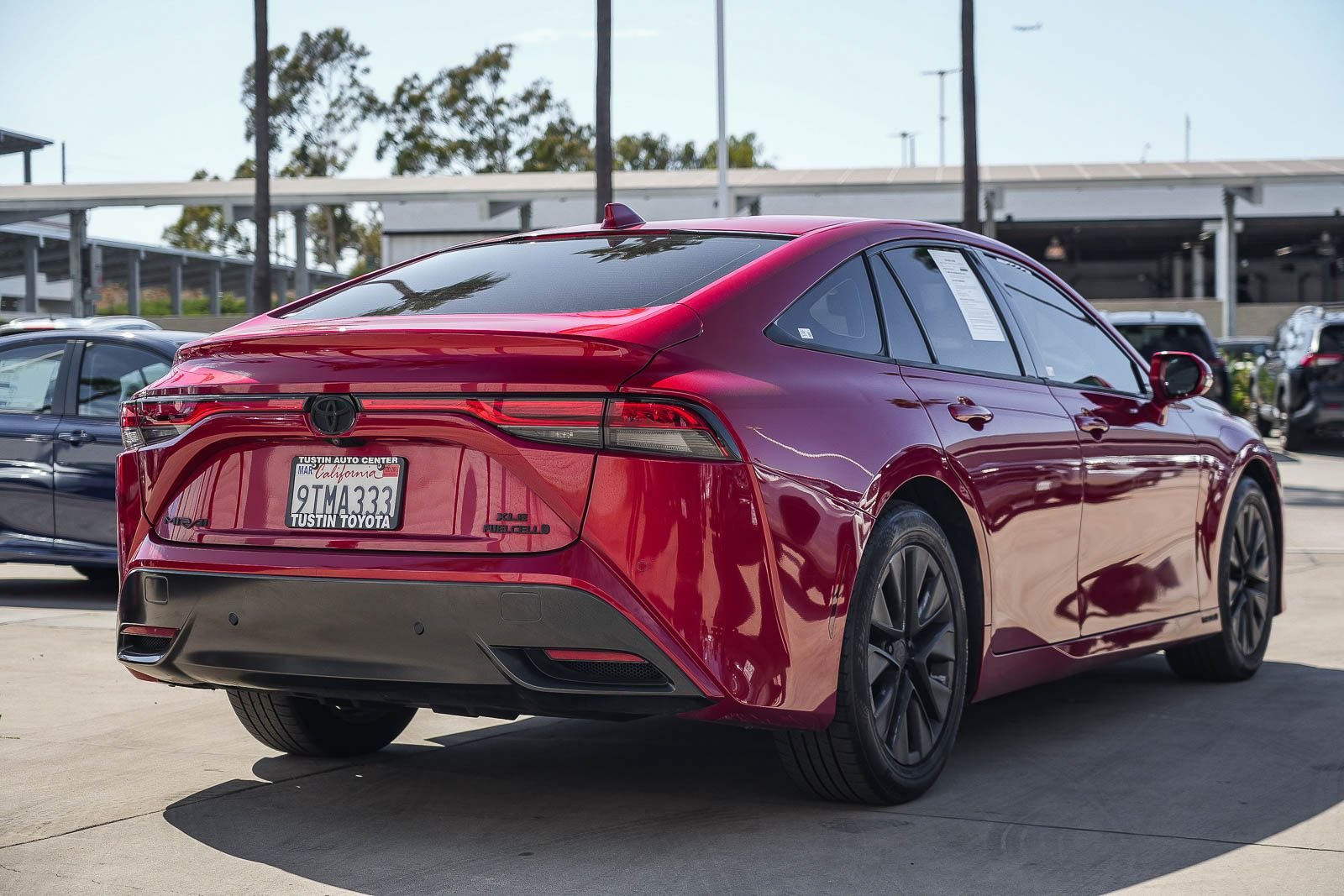 Certified Used 2021 Red Toyota XLE image 6