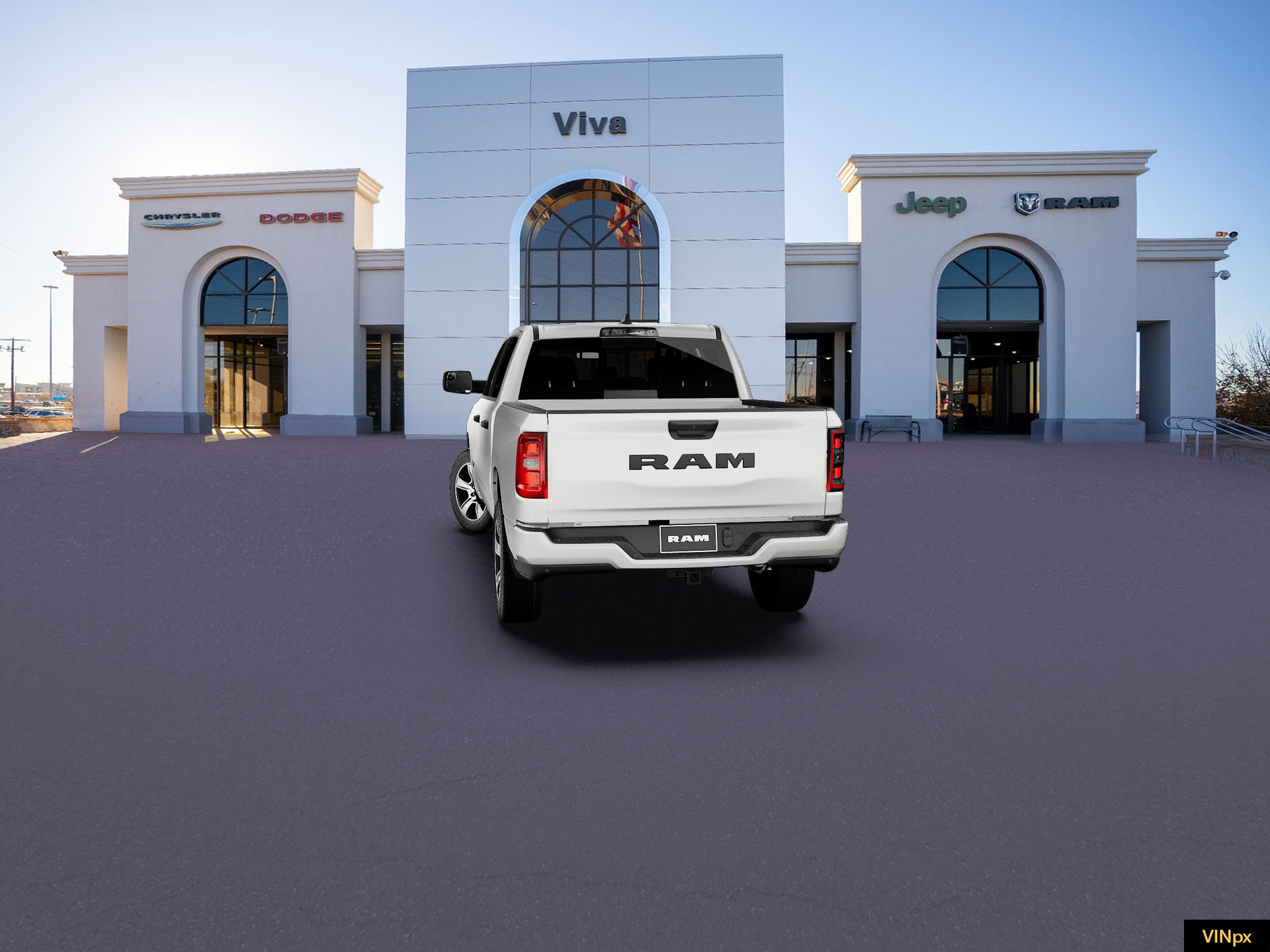New 2027 Bright White Clear-Coat Exterior Paint RAM Express image 13