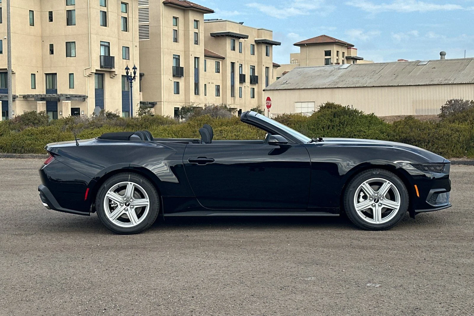 New 2026 Shadow Black Ford EcoBoost® Convertible image 2