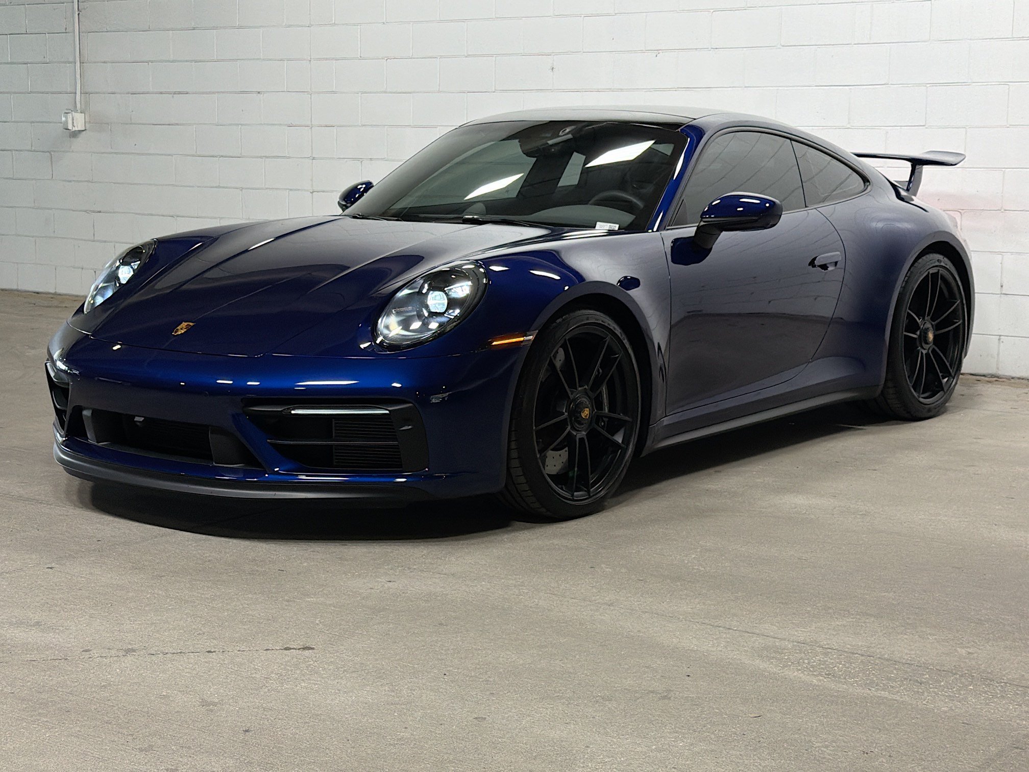Certified Used 2024 Gentian Blue Metallic Porsche Carrera 4 GTS image 1