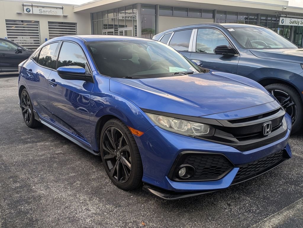 Used 2018 Blue Honda Sport image 4