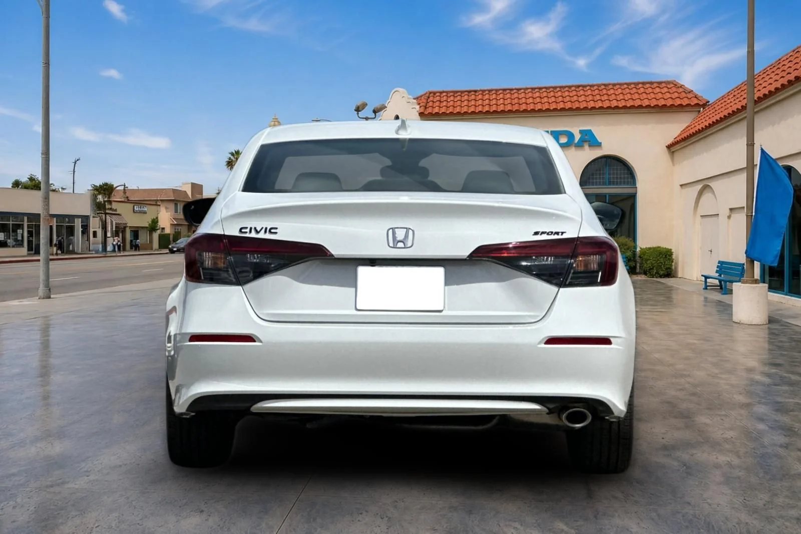New 2026 PLATINUM WHITE Honda Sport image 5
