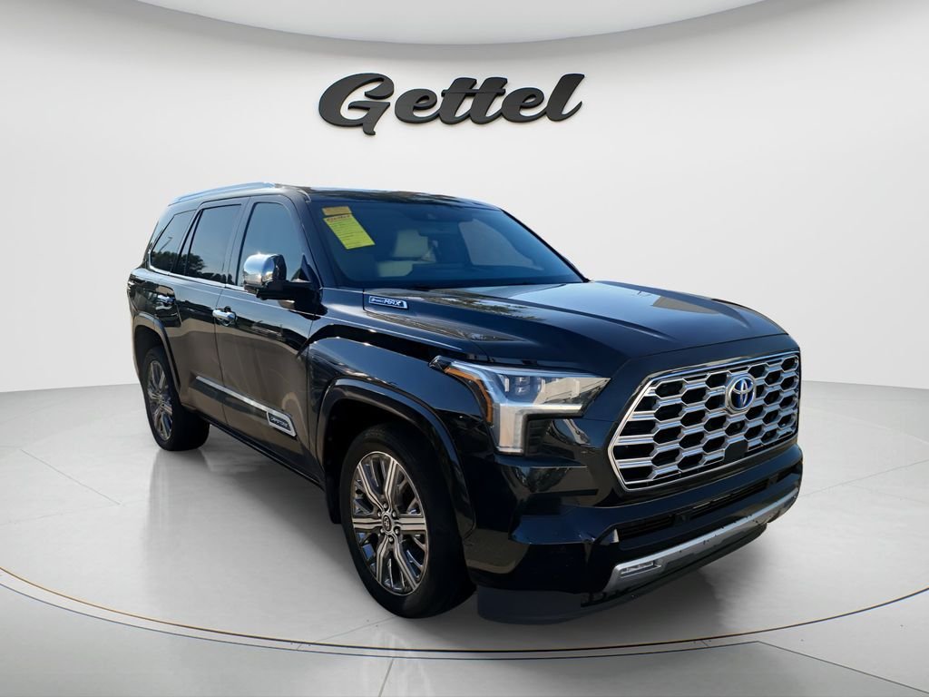 Used 2023 Black Toyota Capstone image 3