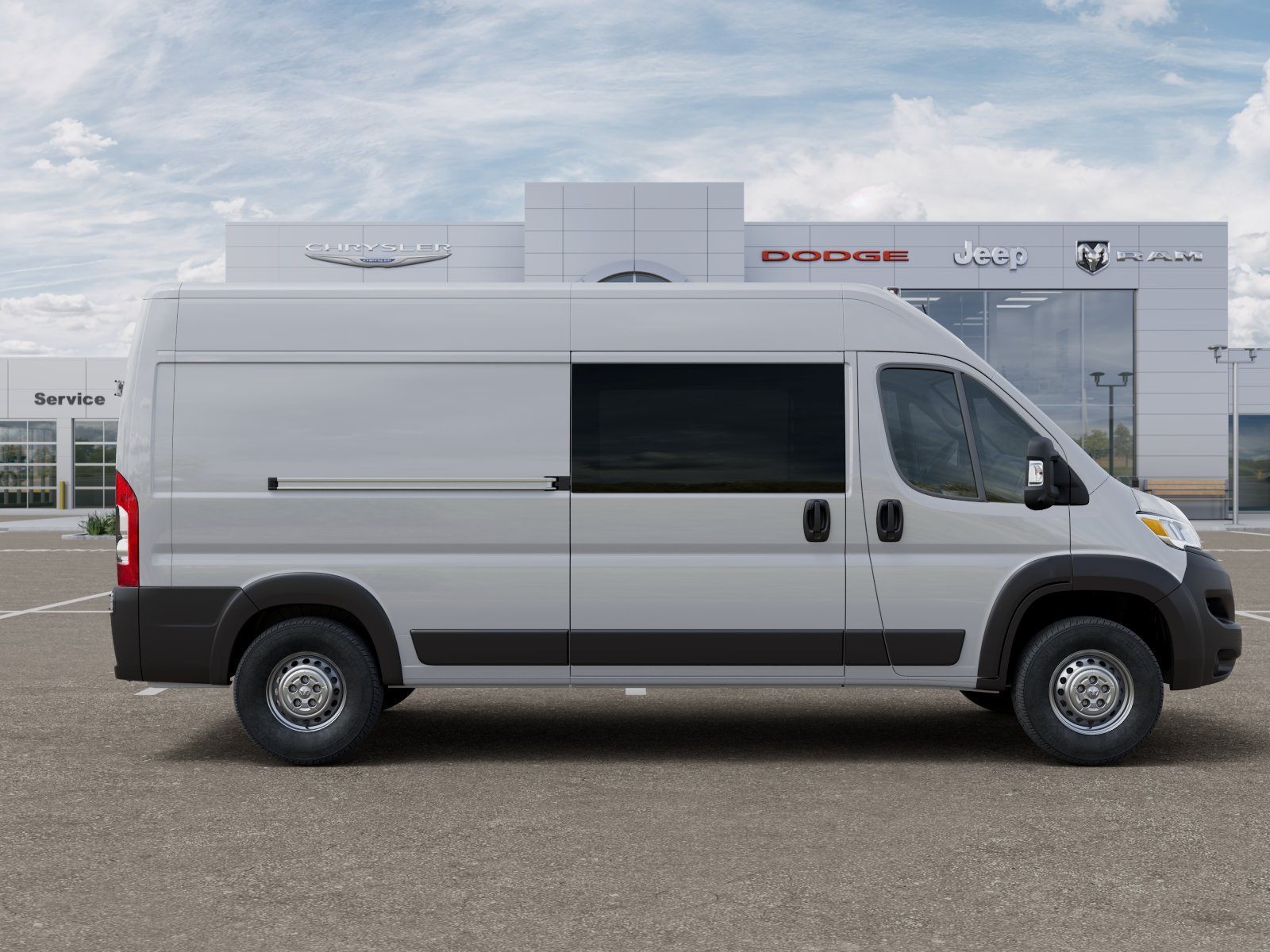New 2026 Bright White Clearcoat RAM High Roof image 47