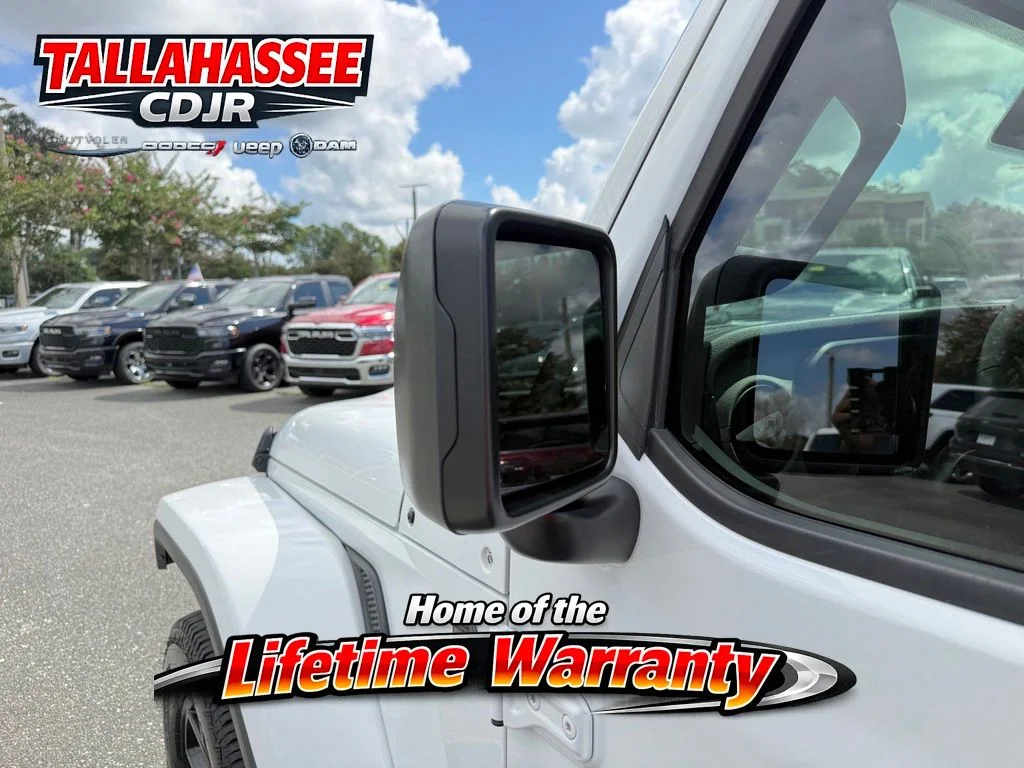 Used 2025 Bright White Clearcoat Jeep Willys image 11