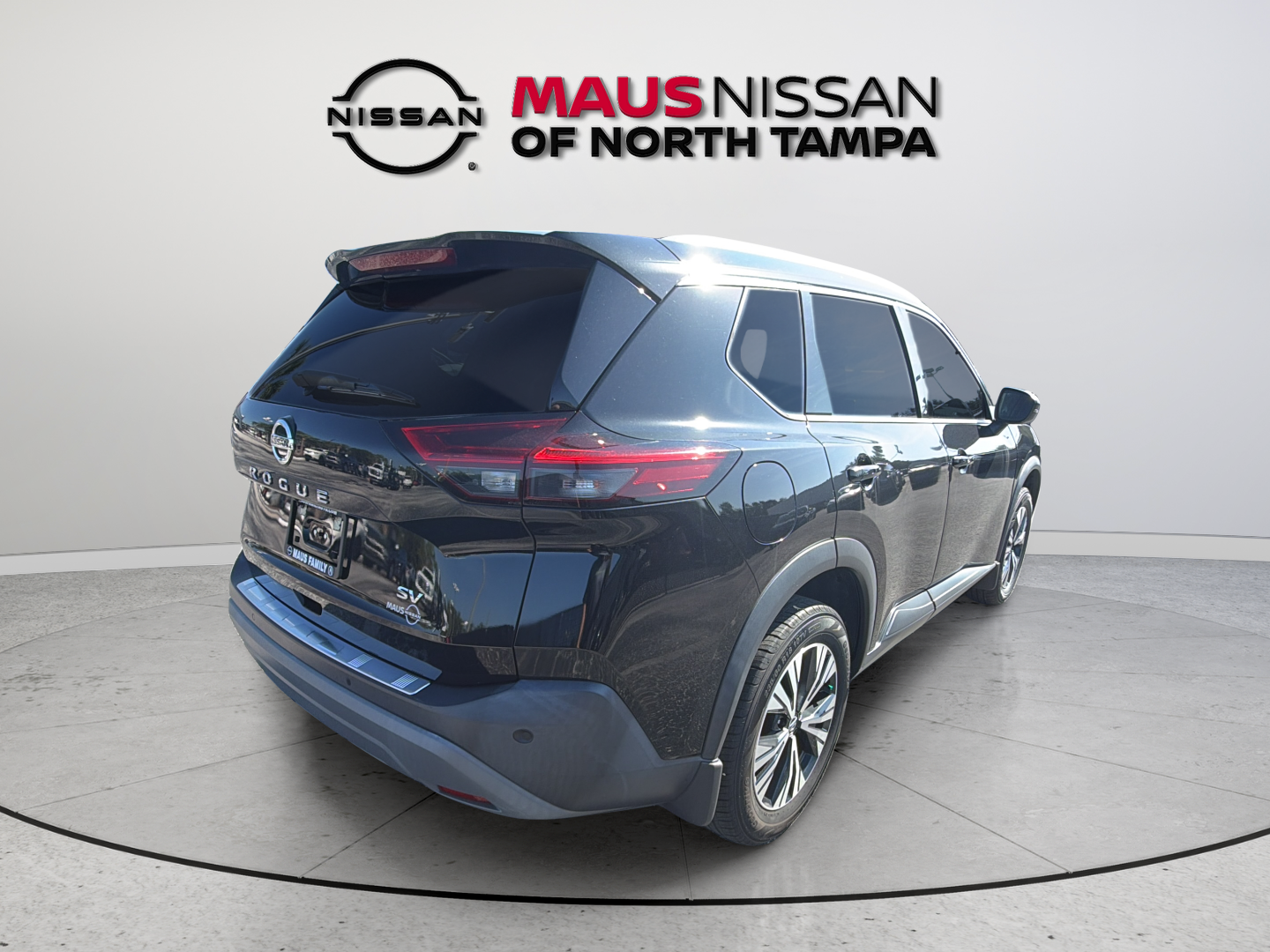 Used 2021 Black Nissan SV image 10