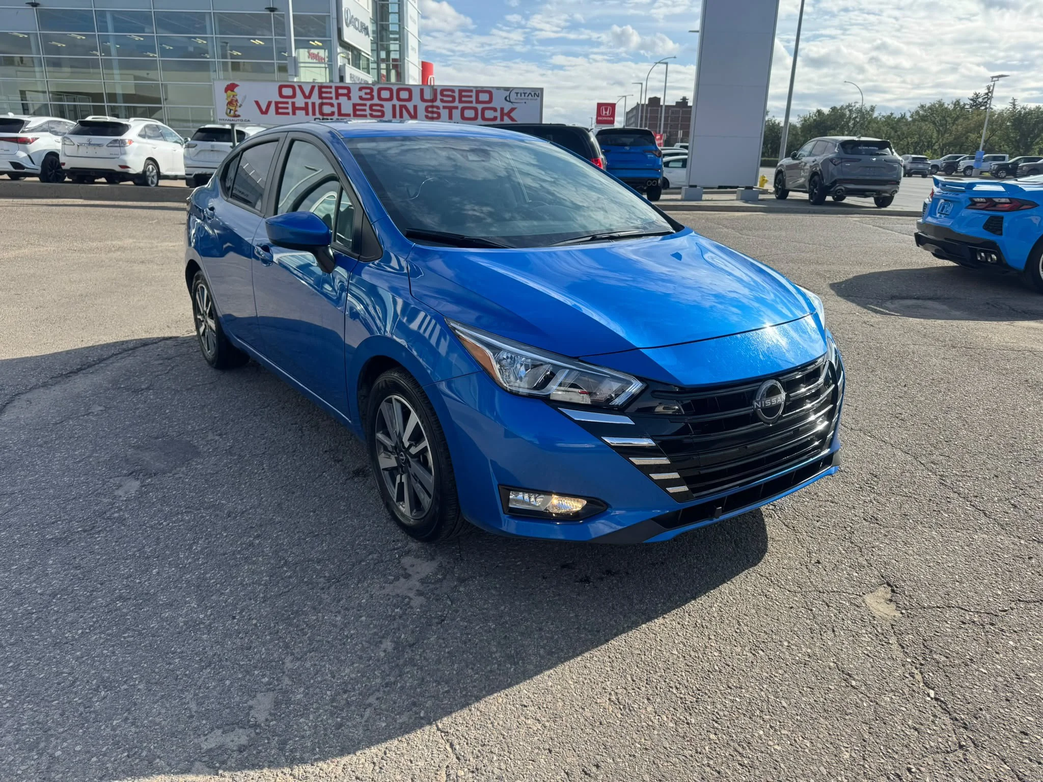 Certified Used 2024 Electric Blue Metallic Nissan SV*Electric Blue Metallic | Htd Seats | Park Assist | Blind Spot Detection | CarPlay | Alloy image 5