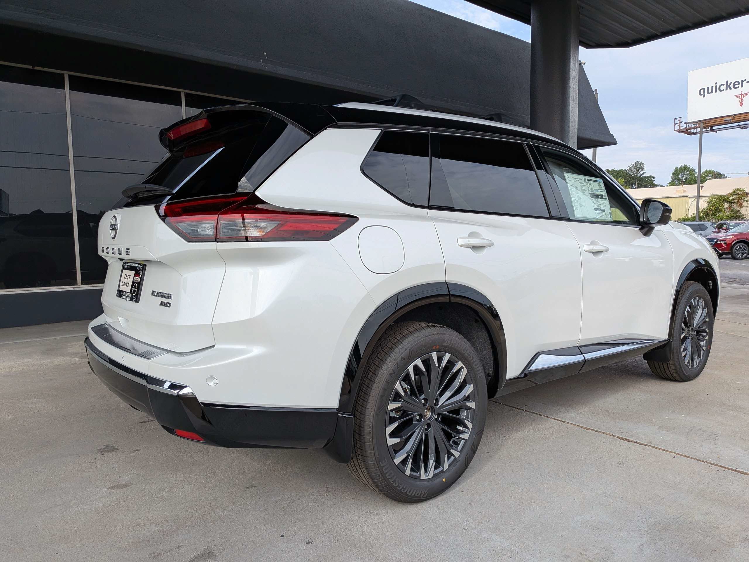 New 2026 White Nissan Platinum image 3