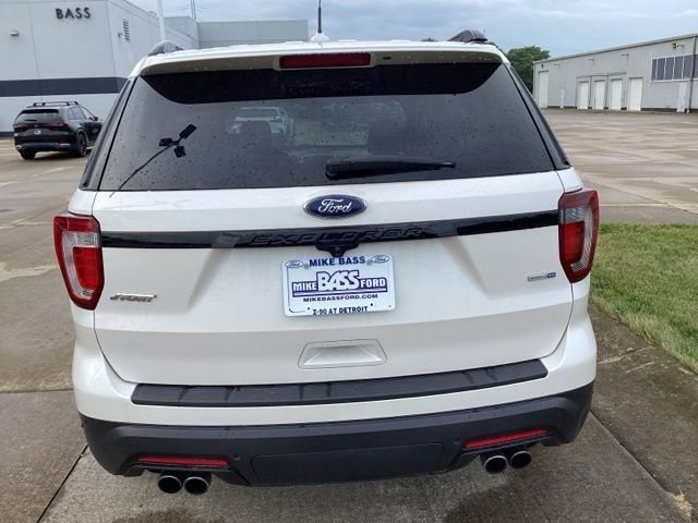 Used 2019 White Platinum Clearcoat Metallic Ford Sport image 13