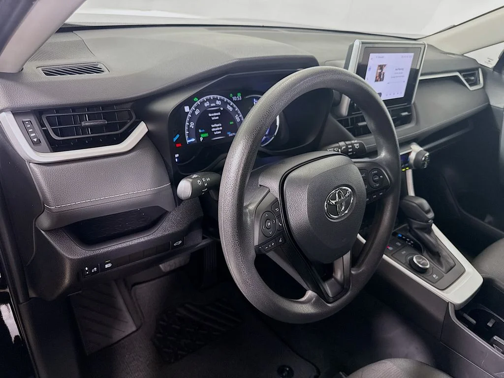 Used 2024 Midnight Black Metallic Toyota Hybrid XLE image 10