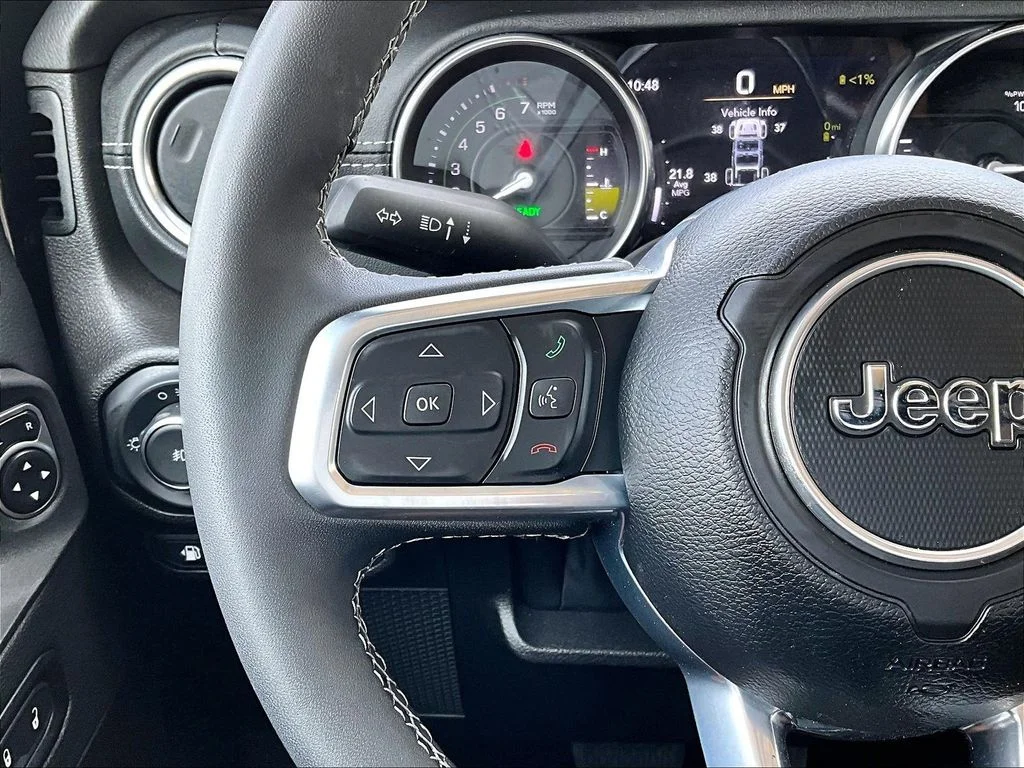 Used 2023 Black Jeep Sahara 4xe image 15