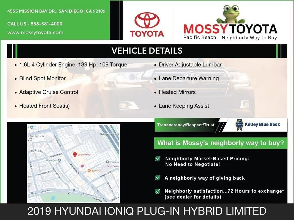 Used 2019 Blue Hyundai Limited image 4