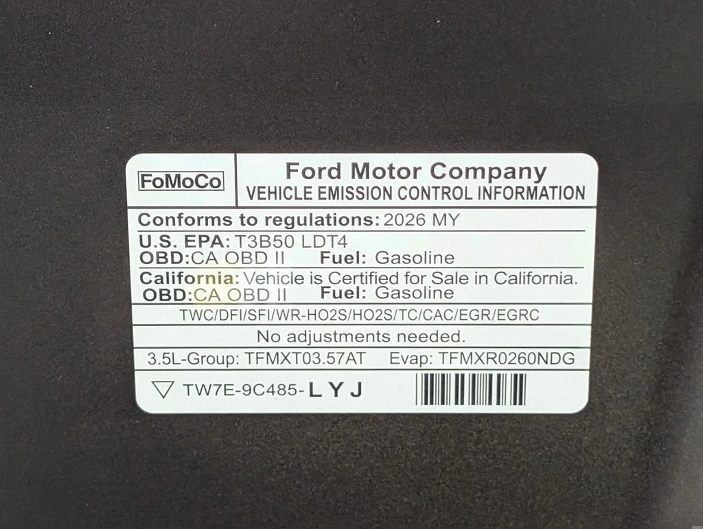 New 2026 Ruby Red Metallic Tinted Clearcoat Ford King Ranch® image 33