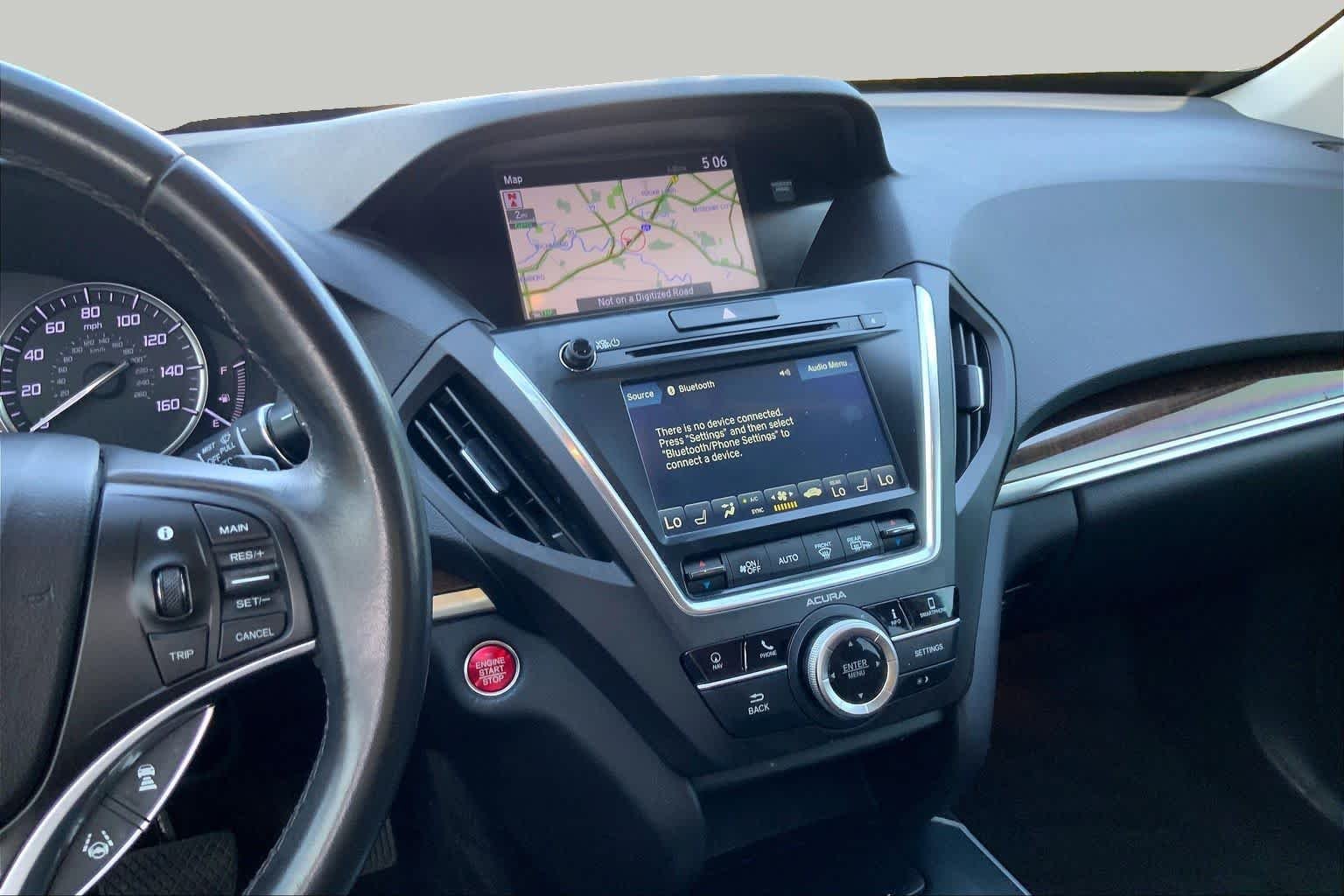 Used 2018 White Diamond Pearl Acura w/Technology Pkg image 7