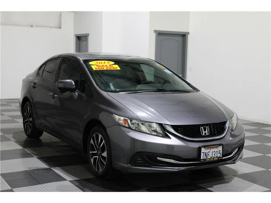Used 2015 Gray Honda EX image 3