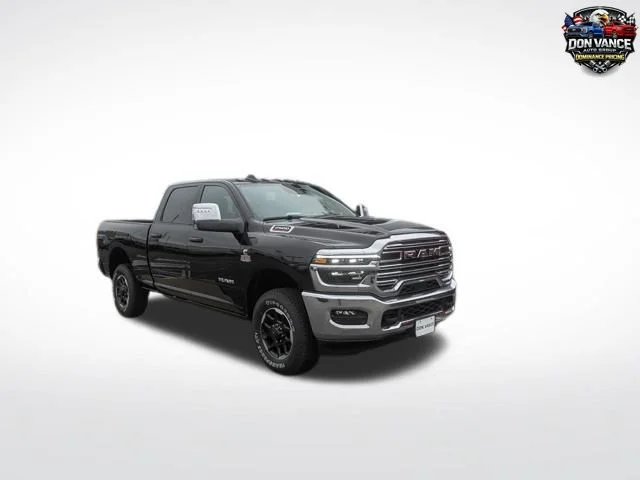 New 2026 Diamond Black Crystal Pearl-Coat Exterior Paint RAM Laramie image 7