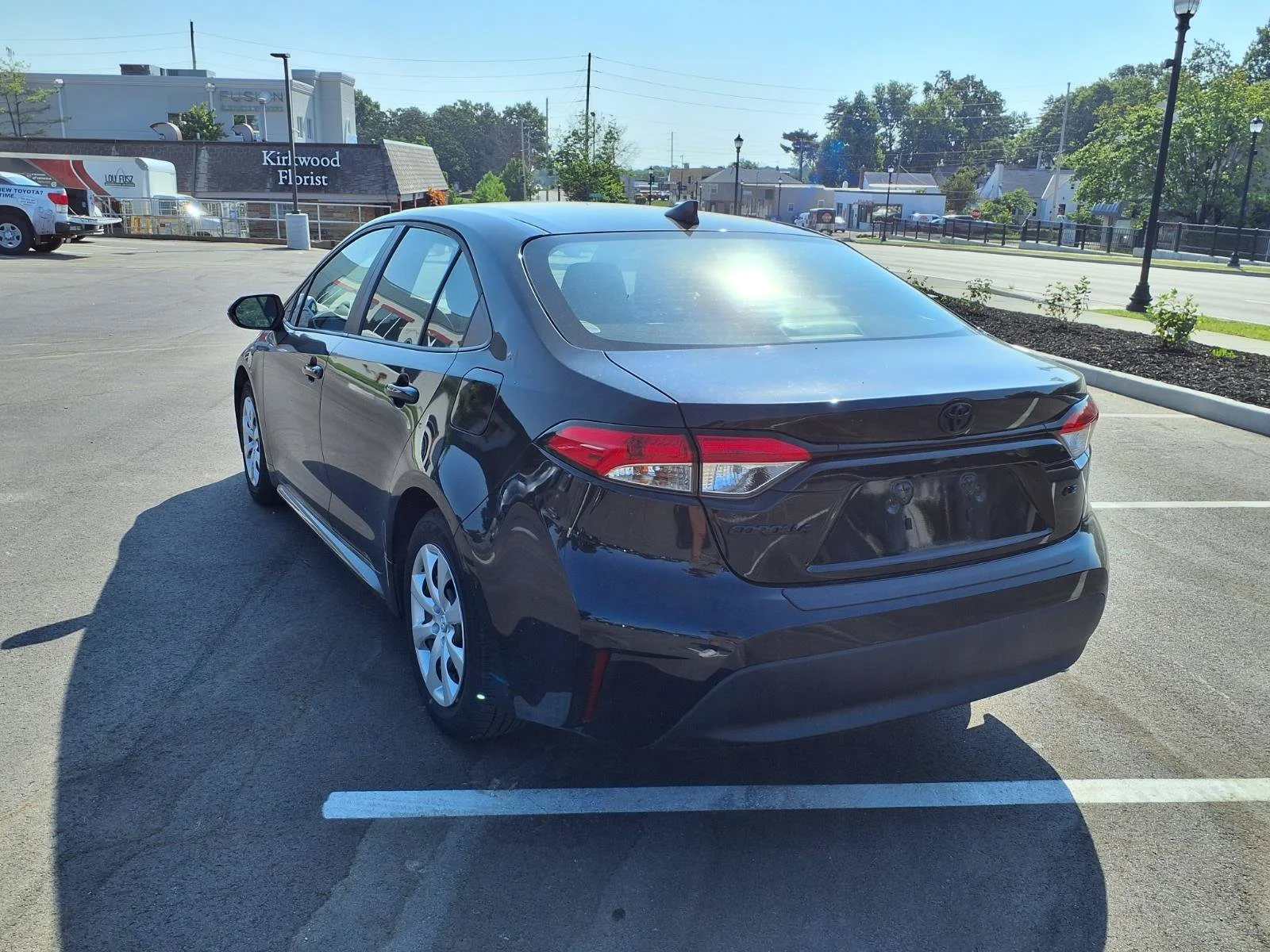 Certified Used 2024 Midnight Black Metallic Toyota LE image 26