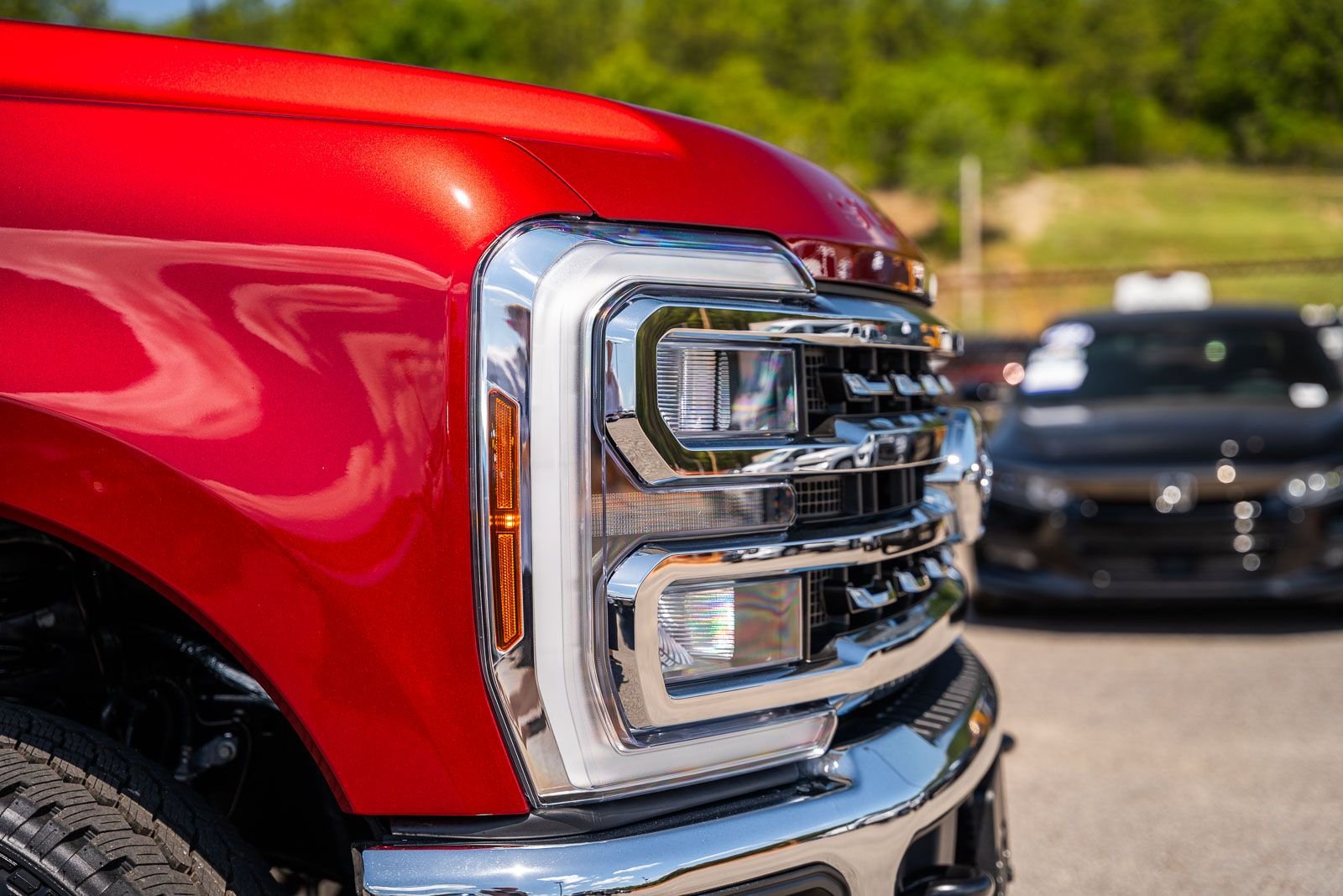 New 2026 Ruby Red Metallic Tinted Clearcoat Ford F-250® Lariat® image 9