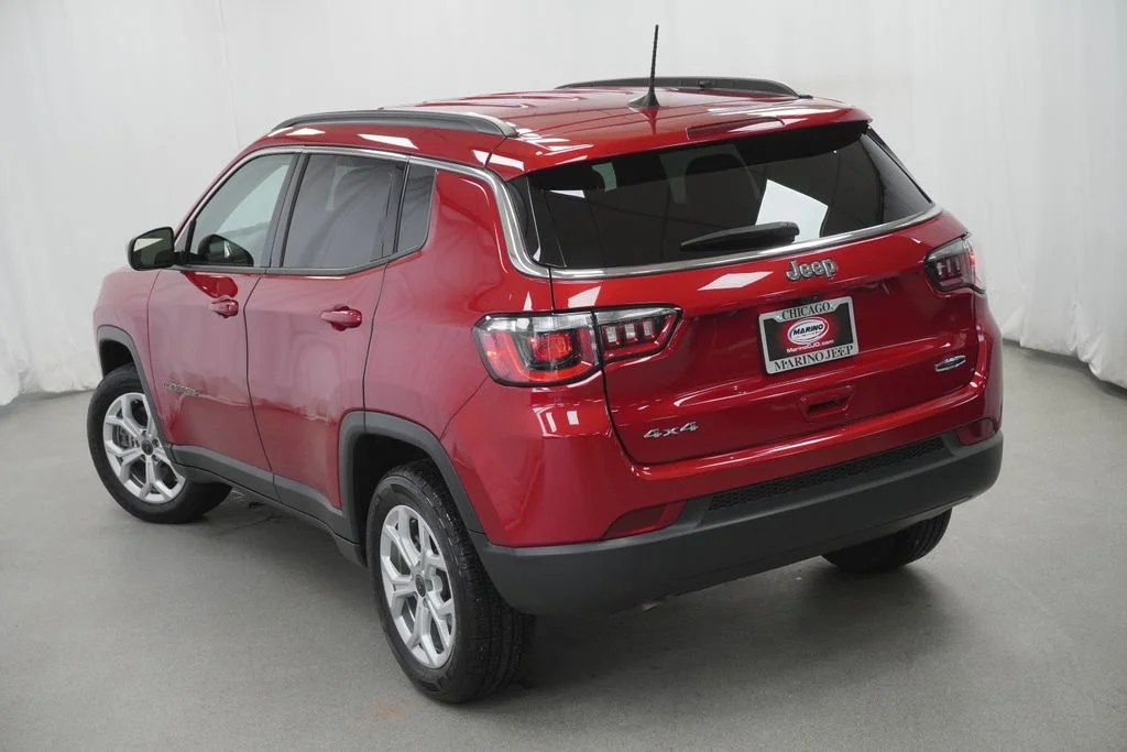 Certified Used 2025 Red Jeep Latitude image 12
