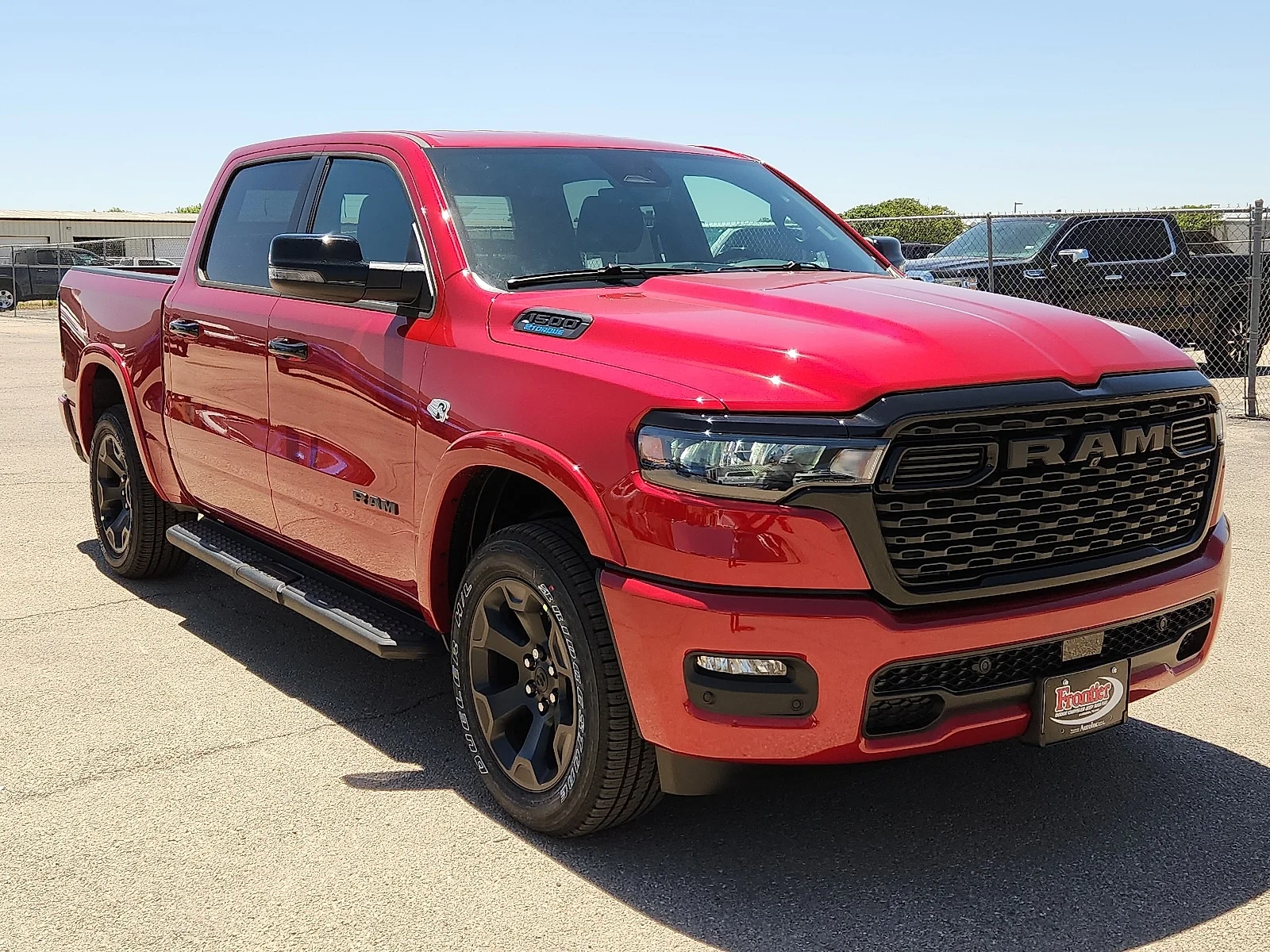 New 2026 Molten Red Pearl-Coat  Paint Ram LONE STAR CREW CAB 4X4 5