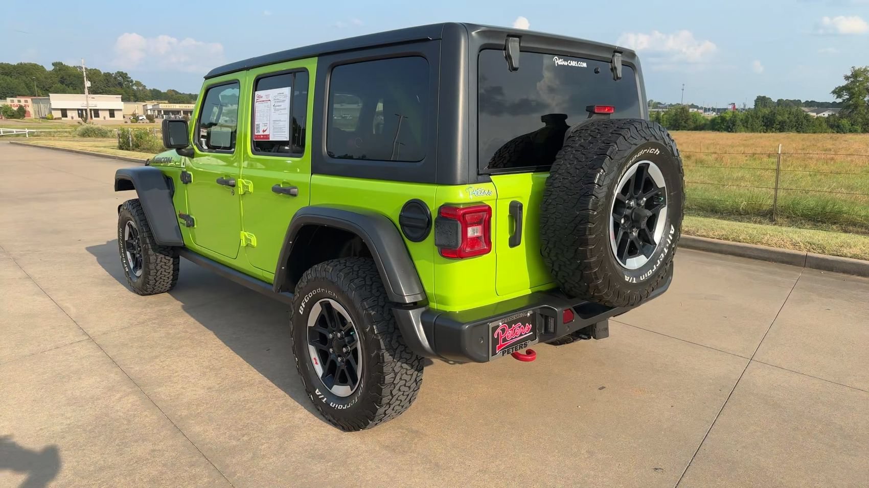 Used 2021 Gecko Clearcoat Jeep Unlimited Rubicon image 7
